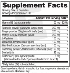 Joint N-11 Supplement Facts