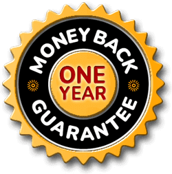 One Year Money back guarantee