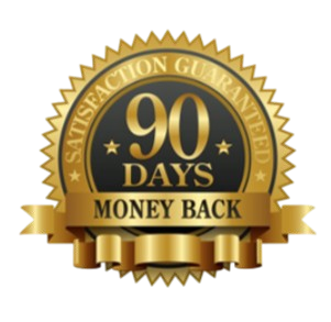 90 days Money Back Guarantee